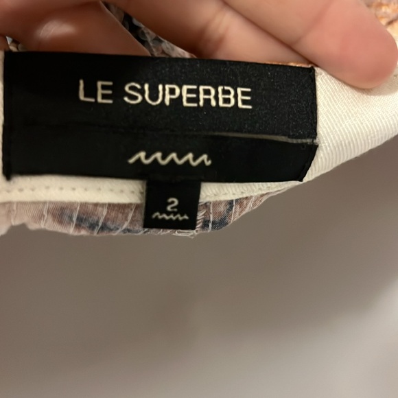 LE SUPERBE shorts size 2 - Picture 4 of 9